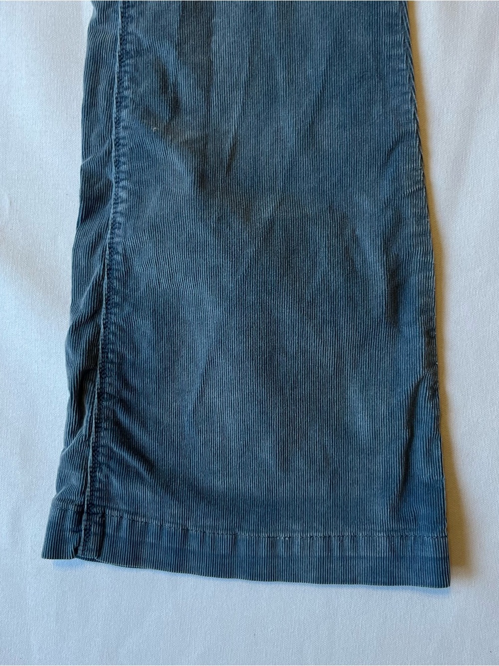 Free People Corduroy flare pants Low rise waist 29 Blue Y2K Womens Boho Festival - Picture 6 of 10